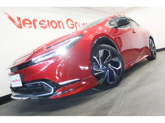 プリウス Z 新車保証継承付 ワンオーナー ガラスルーフ モデリスタエアロ デジタルインナーミラー メモリーナビ フルセグ 全周囲カメラ BSM セーフティセンス エモーショナルレッド モデリスタ19AW(16枚目)