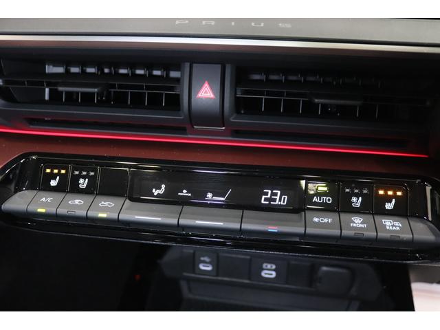 プリウス Z 新車保証継承付 ワンオーナー ガラスルーフ モデリスタエアロ デジタルインナーミラー メモリーナビ フルセグ 全周囲カメラ BSM セーフティセンス エモーショナルレッド モデリスタ19AW(39枚目)