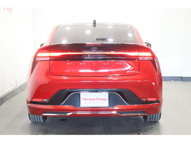 プリウス Z 新車保証継承付 ワンオーナー ガラスルーフ モデリスタエアロ デジタルインナーミラー メモリーナビ フルセグ 全周囲カメラ BSM セーフティセンス エモーショナルレッド モデリスタ19AW(46枚目)