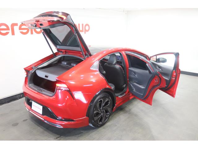 プリウス Z 新車保証継承付 ワンオーナー ガラスルーフ モデリスタエアロ デジタルインナーミラー メモリーナビ フルセグ 全周囲カメラ BSM セーフティセンス エモーショナルレッド モデリスタ19AW(47枚目)