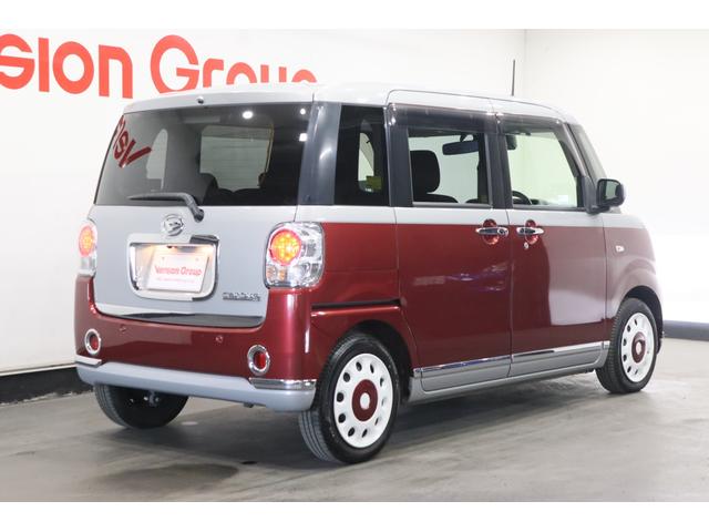 ムーヴキャンバス Ｇブラックインテリアリミテッド　ＳＡＩＩＩ　全国３年保証付　ワンオーナー　ツートーンカラー　ＳＤナビ　フルセグ　全周囲カメラ　アイドリングストップ　衝突被害軽減　ＥＴＣ　ドラレコ　両側電動スライドドア（4枚目）