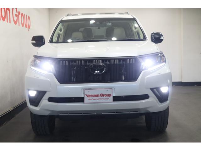 ランドクルーザープラド TX Lパッケージ マットブラックエディション 新車保証継承付 プレミアムサウンド サンルーフ 本革シート 全周囲カメラ メモリーナビ レーダークルコン クリアランスソナー レーンアシスト 衝突被害軽減 踏み間違い防止 BSM ETC 社外ドラレコ(8枚目)