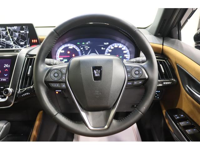 クラウンハイブリッド S エレガンススタイル 全国3年保証付 サンルーフ エンジンスターター 全周囲カメラ メモリーナビ フルセグ レーダークルコン クリアランスソナー レーンアシスト パークアシスト 踏み間違い防止 衝突被害軽減 BSM ETC(37枚目)