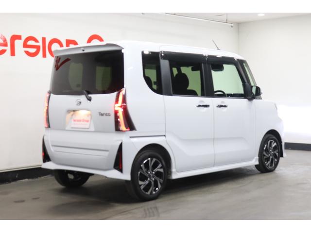 タント カスタムX 全国3年保証付 社外カロッツェリアメモリーナビ フルセグ バックカメラ アイドリングストップ 衝突被害軽減 ベンチシート ハーフレザーシート シートヒーター 両側電動スライドドア LED 14AW(4枚目)