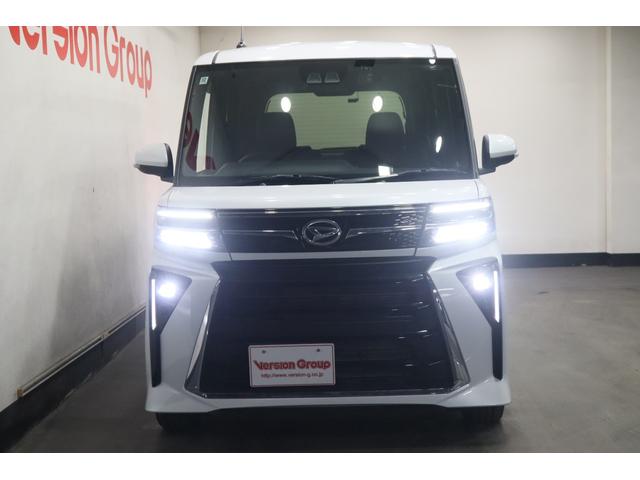 タント カスタムX 全国3年保証付 社外カロッツェリアメモリーナビ フルセグ バックカメラ アイドリングストップ 衝突被害軽減 ベンチシート ハーフレザーシート シートヒーター 両側電動スライドドア LED 14AW(8枚目)