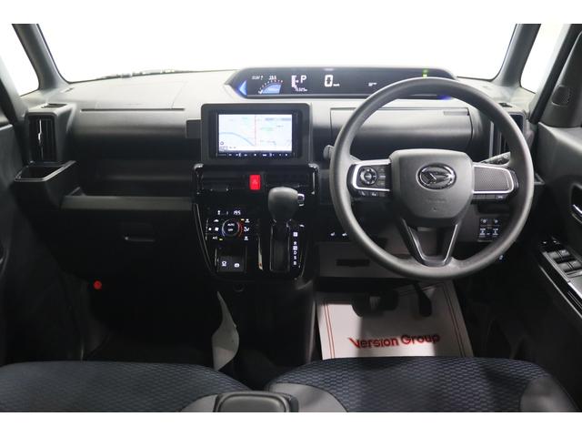 タント カスタムX 全国3年保証付 社外カロッツェリアメモリーナビ フルセグ バックカメラ アイドリングストップ 衝突被害軽減 ベンチシート ハーフレザーシート シートヒーター 両側電動スライドドア LED 14AW(9枚目)