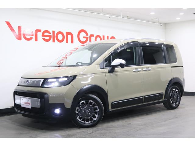 フリード e:HEVクロスター 新車保証継承付 ワンオーナー 禁煙車 メモリーナビ フルセグ バックカメラ OPカラー:デザートベージュパール レーダークルコン クリアランスソナー 衝突被害軽減 踏み間違い防止 BSM ETC(31枚目)