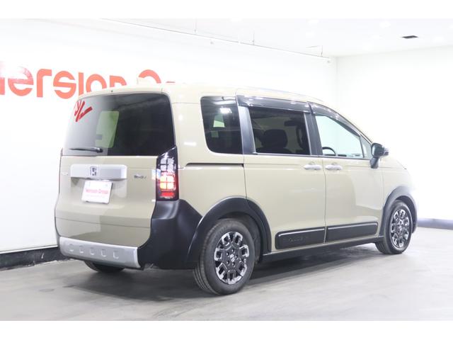 フリード e:HEVクロスター 新車保証継承付 ワンオーナー 禁煙車 メモリーナビ フルセグ バックカメラ OPカラー:デザートベージュパール レーダークルコン クリアランスソナー 衝突被害軽減 踏み間違い防止 BSM ETC(36枚目)