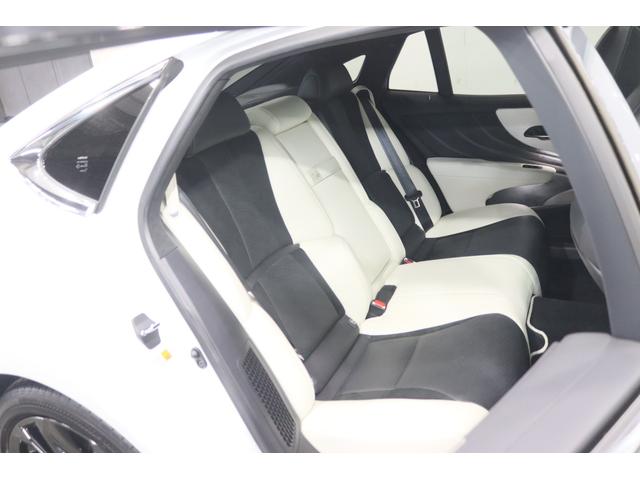 LS LS500h Fスポーツ 全国3年保証付 ワンオーナー サンルーフ オレンジキャリパー デジタルインナーミラー 全周囲カメラ メモリーナビ フルセグ HUD レクサスセーフティ ETC ドラレコ パワーバックドア 20AW(11枚目)