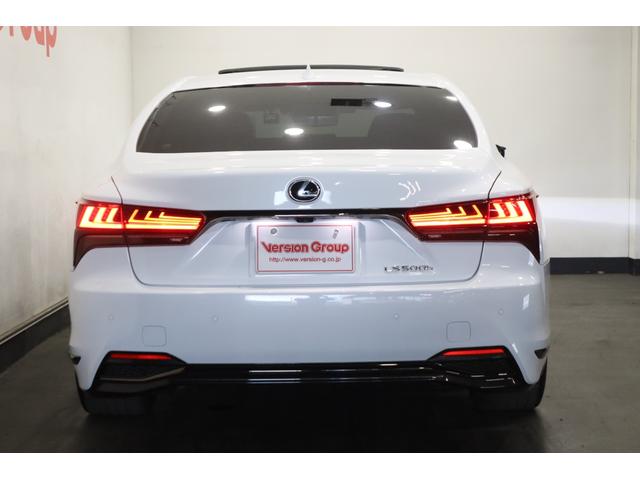 LS LS500h Fスポーツ 全国3年保証付 ワンオーナー サンルーフ オレンジキャリパー デジタルインナーミラー 全周囲カメラ メモリーナビ フルセグ HUD レクサスセーフティ ETC ドラレコ パワーバックドア 20AW(42枚目)