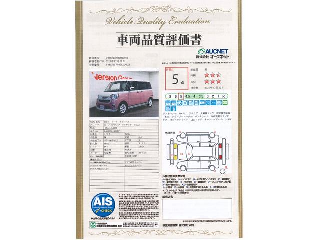 ムーヴキャンバス Ｇメイクアップリミテッド　ＳＡＩＩＩ　全国３年保証付　ワンオーナー　ＳＤナビ　フルセグ　全周囲カメラ　衝突被害軽減　ＥＴＣ　ドラレコ　両側電動スライドドア　ＬＥＤライト　オートライト　両側電動スライド　１４ＡＷ（3枚目）