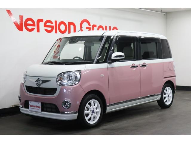 ムーヴキャンバス Ｇメイクアップリミテッド　ＳＡＩＩＩ　全国３年保証付　ワンオーナー　ＳＤナビ　フルセグ　全周囲カメラ　衝突被害軽減　ＥＴＣ　ドラレコ　両側電動スライドドア　ＬＥＤライト　オートライト　両側電動スライド　１４ＡＷ（6枚目）