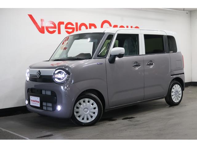 ワゴンＲスマイル クリームコーデ　新車保証継承付　ワンオーナー　禁煙車　トープグレージュメタリックソフトベージュ２トーンルーフ　９ｉｎメモリ―ナビ　フルセグ　全周囲カメラ　ＨＵＤ　スズキセーフティサポート　シートヒーター　両側ＰＳＤ（7枚目）