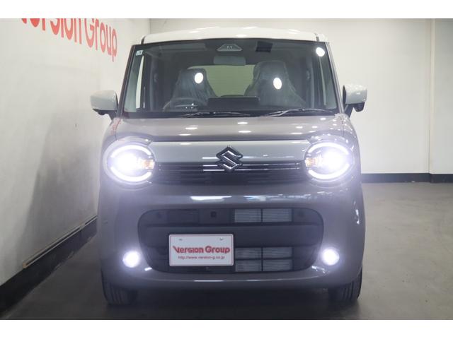 ワゴンＲスマイル クリームコーデ　新車保証継承付　ワンオーナー　禁煙車　トープグレージュメタリックソフトベージュ２トーンルーフ　９ｉｎメモリ―ナビ　フルセグ　全周囲カメラ　ＨＵＤ　スズキセーフティサポート　シートヒーター　両側ＰＳＤ（8枚目）