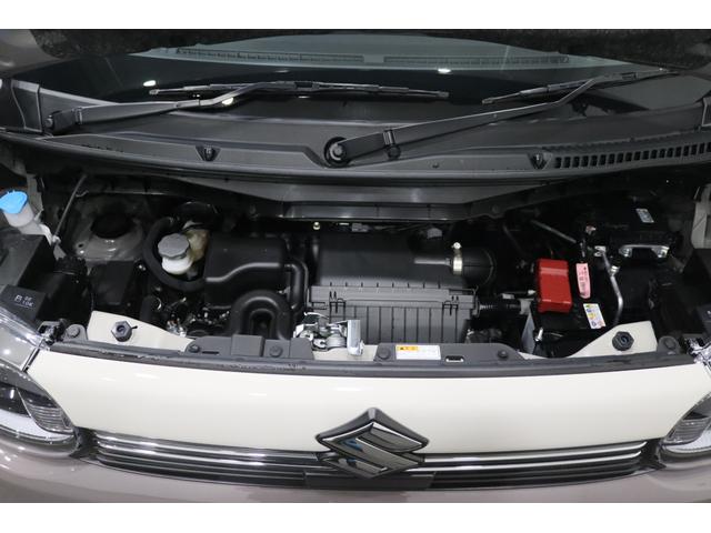 ワゴンＲスマイル クリームコーデ　新車保証継承付　ワンオーナー　禁煙車　トープグレージュメタリックソフトベージュ２トーンルーフ　９ｉｎメモリ―ナビ　フルセグ　全周囲カメラ　ＨＵＤ　スズキセーフティサポート　シートヒーター　両側ＰＳＤ（13枚目）