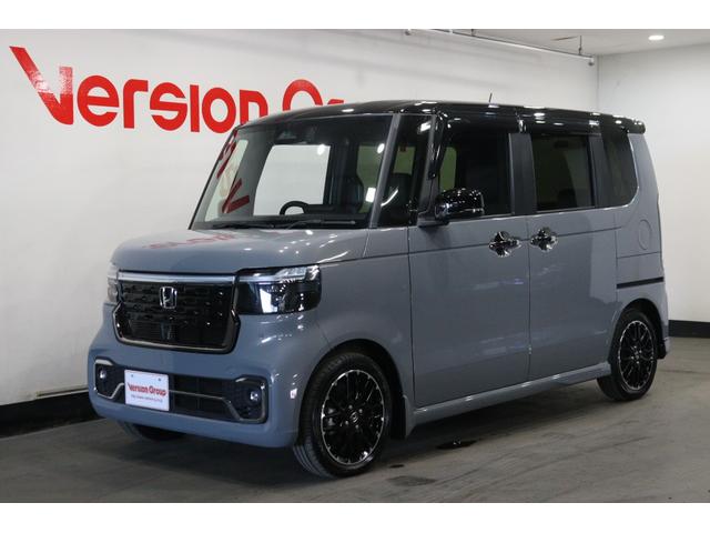 N-BOXカスタム ターボコーディネートスタイル 2トーン 新車保証継承付 ターボ メモリーナビ フルセグ バックカメラ レーダークルコン クリアランスソナー レーンアシスト 衝突被害軽減 ドラレコ ETC ハーフレザー シートヒーター 両側PSD(6枚目)