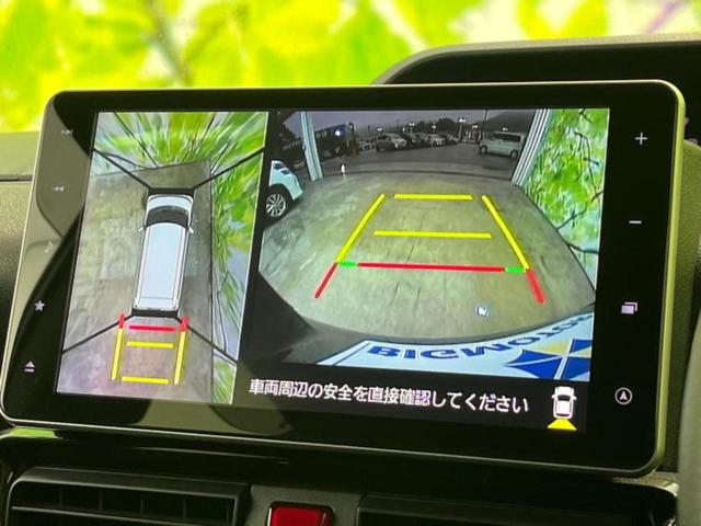 カスタムＲＳスタイルセレクション　保証書／純正　９インチ　ＳＤナビ／衝突安全装置／両側電動スライドドア／シートヒーター／パノラマモニター／車線逸脱防止支援システム／シート　ハーフレザー／パーキングアシスト　バックガイド　ターボ　ＥＴＣ(12枚目)