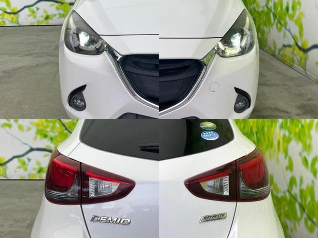 デミオ １３Ｓ　新品タイヤ／保証書／純正　ＳＤナビ／アイアクティブセンス（マツダ）／ヘッドランプ　ＬＥＤ／Ｂｌｕｅｔｏｏｔｈ接続／ＥＴＣ／ＥＢＤ付ＡＢＳ／横滑り防止装置／アイドリングストップ／バックモニター（41枚目）