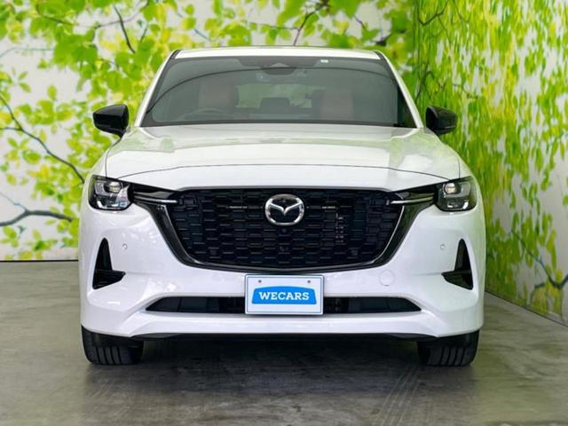 ＣＸ－６０ ４ＷＤ　ＸＤハイブリッドプレミアムスポーツ　新品タイヤ／サンルーフ／ＢＯＳＥ／保証書／ディスプレイオーディオ／衝突安全装置／シートヒーター　全席／全方位モニター／車線逸脱防止支援システム／シート　フルレザー／電動バックドア　革シート　電動シート（40枚目）