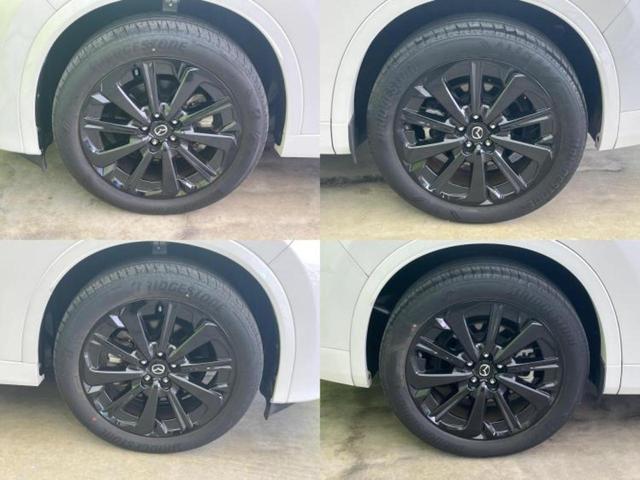 ＣＸ－６０ ４ＷＤ　ＸＤハイブリッドプレミアムスポーツ　新品タイヤ／サンルーフ／ＢＯＳＥ／保証書／ディスプレイオーディオ／衝突安全装置／シートヒーター　全席／全方位モニター／車線逸脱防止支援システム／シート　フルレザー／電動バックドア　革シート　電動シート（46枚目）