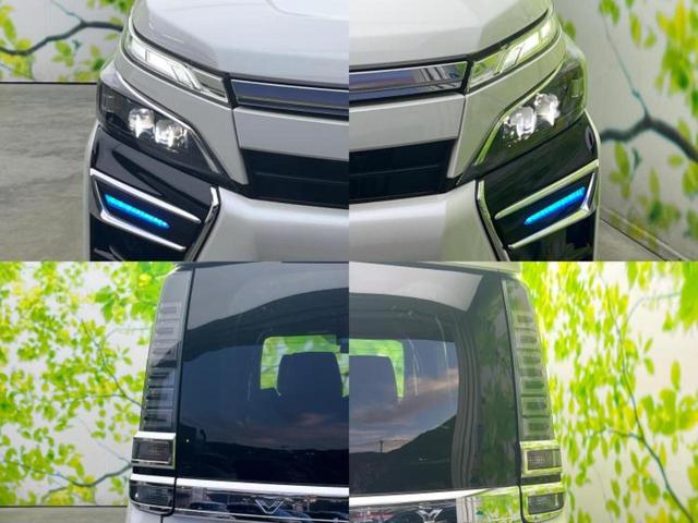 ヴォクシー ＺＳキラメキ３　新品タイヤ／純正エアロ／保証書／純正　１０インチ　ＳＤナビ／フリップダウンモニター　純正　１２．８インチ／衝突安全装置／両側電動スライドドア／車線逸脱防止支援システム／シート　ハーフレザー　フルエアロ（46枚目）