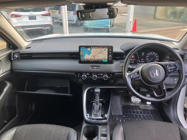 ヴェゼル eHEV Z 保証書/純正 9インチ SDナビ/ホンダセンシング/シートヒーター/車線逸脱防止支援システム/シート ハーフレザー/電動バックドア/ヘッドランプ LED/Bluetooth接続/ETC ワンオーナー(4枚目)