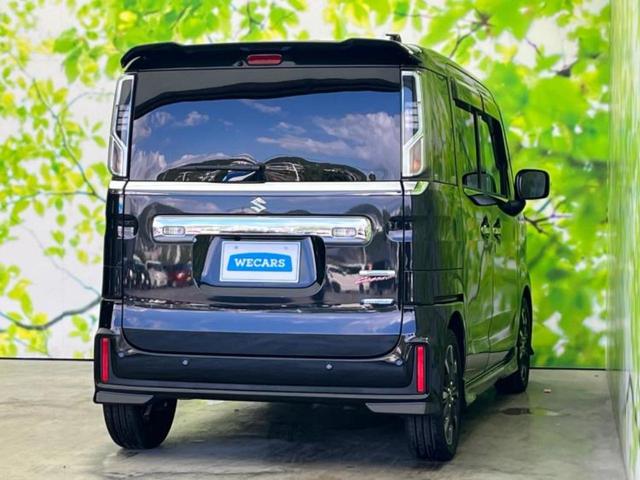 スペーシアカスタム ハイブリッドXSターボ 保証書/純正 8インチ SDナビ/両側電動スライドドア/シートヒーター 運転席/シート ハーフレザー/ヘッドランプ LED/Bluetooth接続/ETC/EBD付ABS/横滑り防止装置 DVD再生(3枚目)