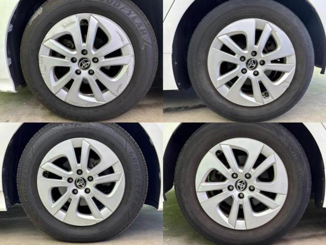 プリウス S 新品タイヤ/純正 SDナビ/トヨタセーフティセンス/車線逸脱防止支援システム/ヘッドランプ LED/Bluetooth接続/ETC/EBD付ABS/横滑り防止装置/アイドリングストップ バックカメラ(45枚目)