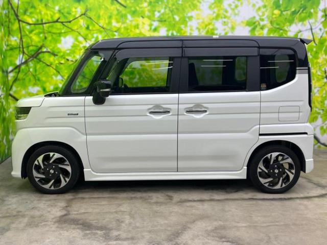 スペーシアカスタム ハイブリッドXSターボ 新品タイヤ/保証書/純正 9インチ SDナビ/セーフティサポート(スズキ)/両側電動スライドドア/シートヒーター/全方位モニター用カメラ/車線逸脱防止支援システム/シート ハーフレザー 全周囲カメラ(2枚目)