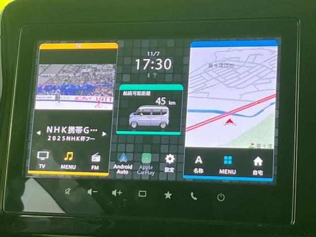 スペーシアカスタム ハイブリッドXSターボ 新品タイヤ/保証書/純正 9インチ SDナビ/セーフティサポート(スズキ)/両側電動スライドドア/シートヒーター/全方位モニター用カメラ/車線逸脱防止支援システム/シート ハーフレザー 全周囲カメラ(9枚目)