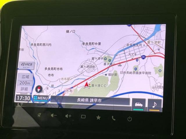 スペーシアカスタム ハイブリッドXSターボ 新品タイヤ/保証書/純正 9インチ SDナビ/セーフティサポート(スズキ)/両側電動スライドドア/シートヒーター/全方位モニター用カメラ/車線逸脱防止支援システム/シート ハーフレザー 全周囲カメラ(10枚目)