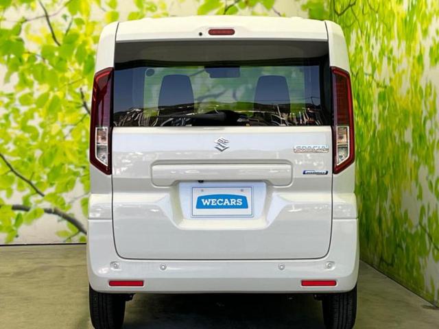 スペーシア ハイブリッドG 横滑り防止装置/アイドリングストップ/バックモニター/禁煙車/パワーウインドウ/エンジンスタートボタン/キーレススタートシステム/オートエアコン/パワーステアリング/UVカットガラス バックカメラ(35枚目)