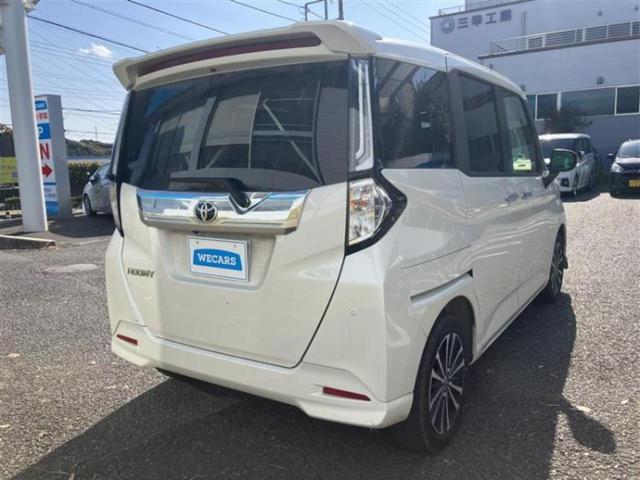 ルーミー カスタムG-T 保証書/純正 9インチ SDナビ/衝突安全装置/両側電動スライドドア/シートヒーター 前席/車線逸脱防止支援システム/ヘッドランプ LED/Bluetooth接続/ETC/EBD付ABS バックカメラ(3枚目)