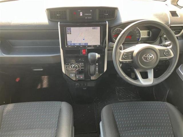 ルーミー カスタムG-T 保証書/純正 9インチ SDナビ/衝突安全装置/両側電動スライドドア/シートヒーター 前席/車線逸脱防止支援システム/ヘッドランプ LED/Bluetooth接続/ETC/EBD付ABS バックカメラ(4枚目)