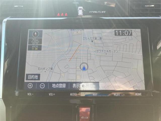 ルーミー カスタムG-T 保証書/純正 9インチ SDナビ/衝突安全装置/両側電動スライドドア/シートヒーター 前席/車線逸脱防止支援システム/ヘッドランプ LED/Bluetooth接続/ETC/EBD付ABS バックカメラ(9枚目)