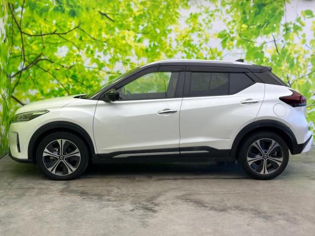 キックス Ｘツートーンインテリアエディション　新品タイヤ／保証書／ディスプレイオーディオ／インテリジェントルームミラー／衝突安全装置／シートヒーター／アラウンドビューモニター／車線逸脱防止支援システム／シート　ハーフレザー　衝突被害軽減システム（2枚目）