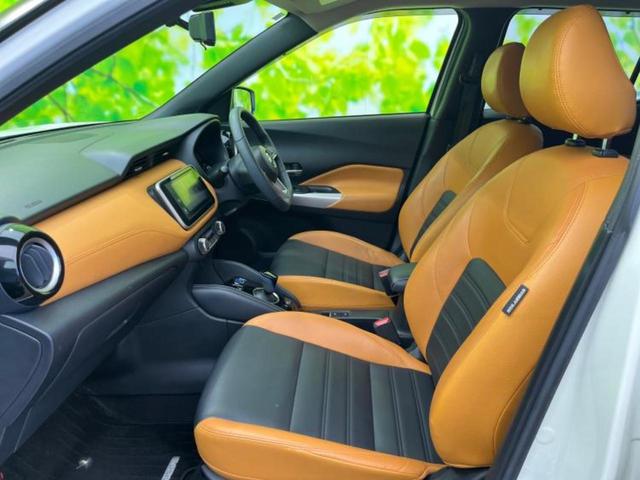 キックス Ｘツートーンインテリアエディション　新品タイヤ／保証書／ディスプレイオーディオ／インテリジェントルームミラー／衝突安全装置／シートヒーター／アラウンドビューモニター／車線逸脱防止支援システム／シート　ハーフレザー　衝突被害軽減システム（6枚目）