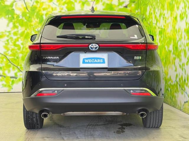 ハリアーハイブリッド Ｚレザーパッケージ　新品タイヤ／保証書／純正　ＳＤナビ／デジタルインナーミラー／衝突安全装置／シートヒーター／パノラミックビューモニター／車線逸脱防止支援システム／シート　フルレザー／電動バックドア　革シート　電動シート（40枚目）