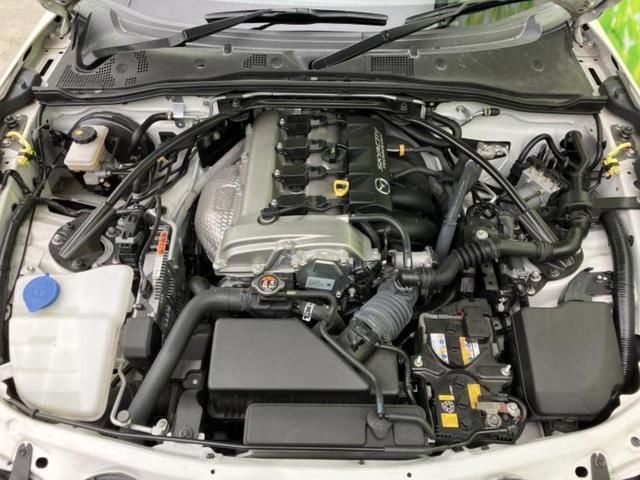 ロードスターRF RS 新品タイヤ/純正 SDナビ/シートヒーター/車線逸脱防止支援システム/シート ハーフレザー/ヘッドランプ LED/Bluetooth接続/ETC/EBD付ABS/横滑り防止装置 バックカメラ(35枚目)