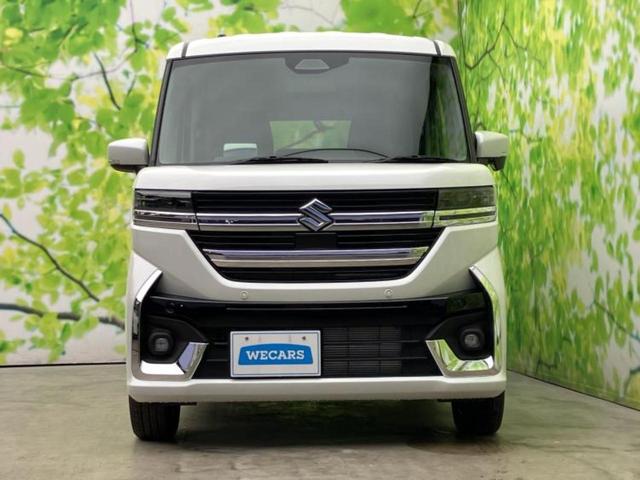 スペーシアカスタム ハイブリッドＸＳ　保証書／セーフティサポート（スズキ）／両側電動スライドドア／シートヒーター　前席／車線逸脱防止支援システム／シート　ハーフレザー／ヘッドランプ　ＬＥＤ／ＥＢＤ付ＡＢＳ／横滑り防止装置　レーンアシスト（37枚目）