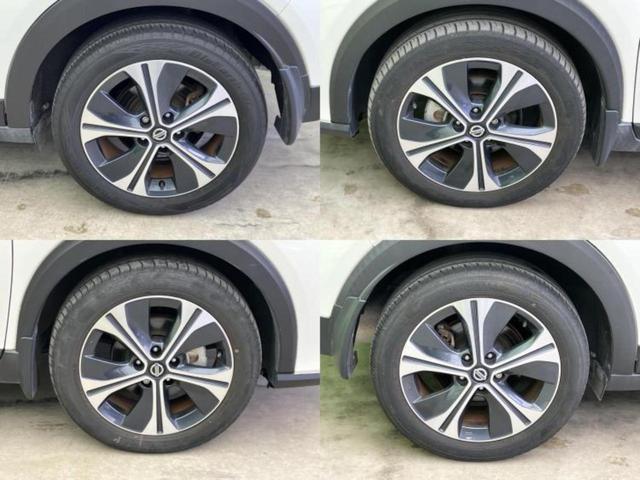 キックス Ｘ　新品タイヤ／保証書／純正　９インチ　ＳＤナビ／インテリジェントルームミラー／衝突安全装置／アラウンドビューモニター／車線逸脱防止支援システム／シート　ハーフレザー／プロパイロット　衝突被害軽減システム（45枚目）