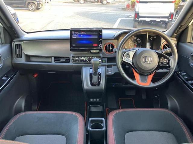 Ｎ－ＯＮＥ ＲＳ　新品タイヤ／保証書／純正　８インチ　ＳＤナビ／衝突安全装置／シートヒーター／車線逸脱防止支援システム／ヘッドランプ　ＬＥＤ／Ｂｌｕｅｔｏｏｔｈ接続／ＥＴＣ／ＥＢＤ付ＡＢＳ／横滑り防止装置　ターボ（4枚目）