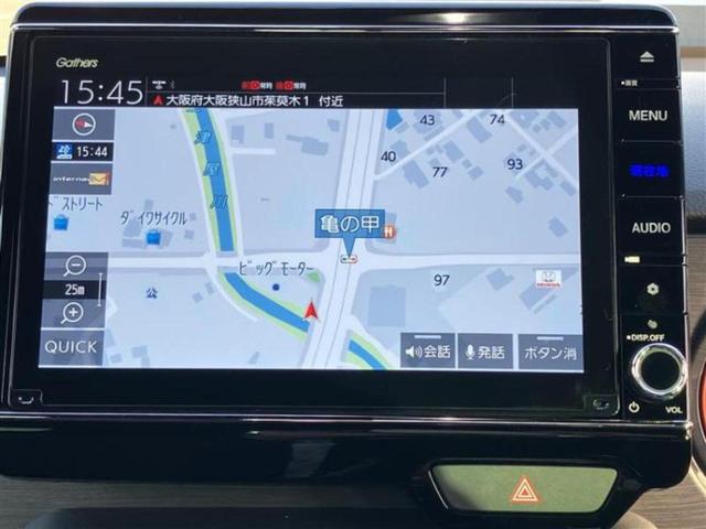 Ｎ－ＯＮＥ ＲＳ　新品タイヤ／保証書／純正　８インチ　ＳＤナビ／衝突安全装置／シートヒーター／車線逸脱防止支援システム／ヘッドランプ　ＬＥＤ／Ｂｌｕｅｔｏｏｔｈ接続／ＥＴＣ／ＥＢＤ付ＡＢＳ／横滑り防止装置　ターボ（9枚目）