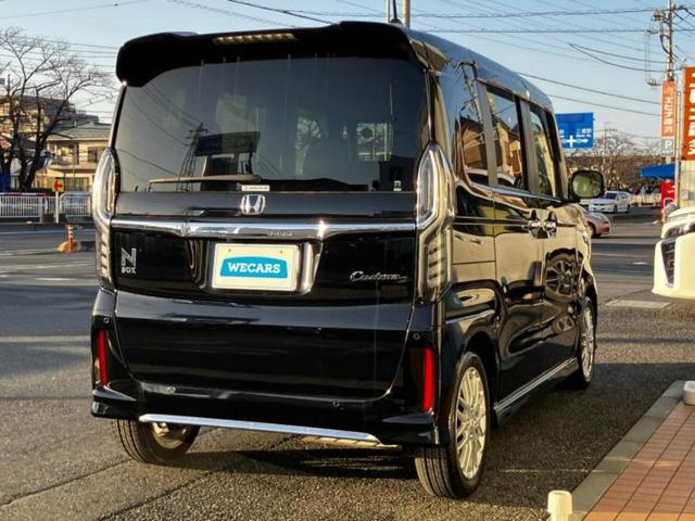 Ｎ－ＢＯＸカスタム Ｌ・ターボ　保証書／純正　８インチ　ＳＤナビ／ホンダセンシング／両側電動スライドドア／シートヒーター　前席／車線逸脱防止支援システム／シート　ハーフレザー／ドライブレコーダー　前後／ヘッドランプ　ＬＥＤ　ターボ（3枚目）