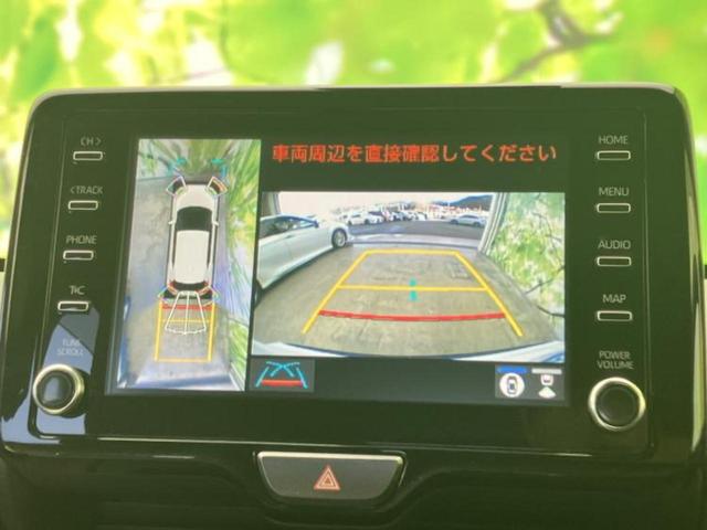 ヤリスクロス ハイブリッドＺ　新品タイヤ／保証書／ディスプレイオーディオ＋ナビ８インチ／衝突安全装置／シートヒーター　前席／パノラミックビューモニター／車線逸脱防止支援システム／シート　ハーフレザー　衝突被害軽減システム　ＥＴＣ（11枚目）