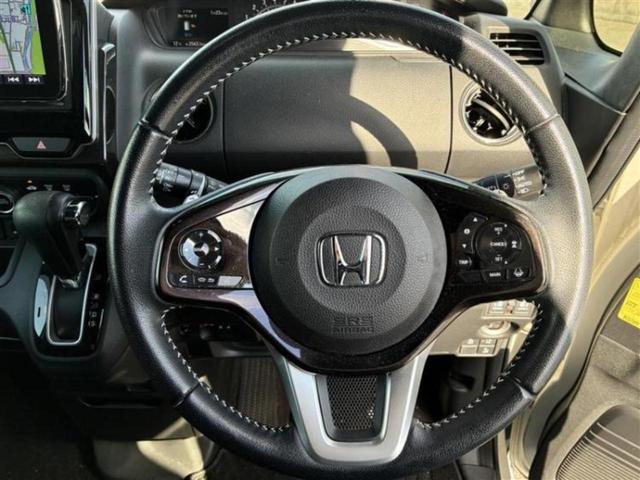 Ｎ－ＢＯＸカスタム Ｇ・Ｌターボホンダセンシング　新品タイヤ／保証書／社外　９インチ　ＳＤナビ／ホンダセンシング／両側電動スライドドア／車線逸脱防止支援システム／シート　ハーフレザー／ヘッドランプ　ＬＥＤ／Ｂｌｕｅｔｏｏｔｈ接続／ＥＴＣ　ターボ（10枚目）