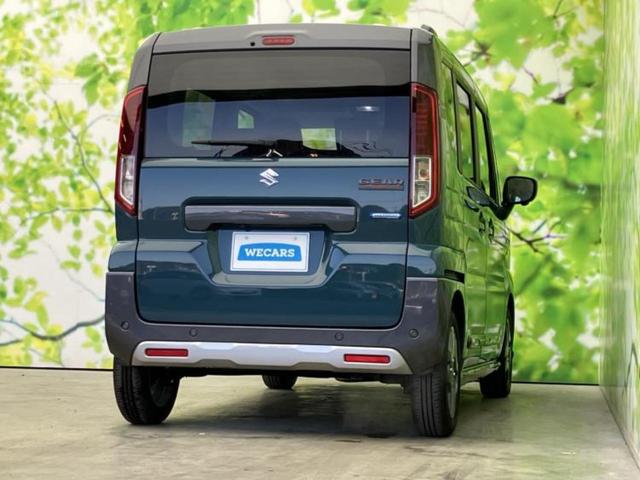 スペーシアギア ハイブリッドＸＺターボ　保証書／純正　９インチ　メモリーナビ／セーフティサポート（スズキ）／両側電動スライドドア／シートヒーター　前席／全方位モニター／車線逸脱防止支援システム／届出済未使用車／ヘッドランプ　ＬＥＤ　ターボ（3枚目）