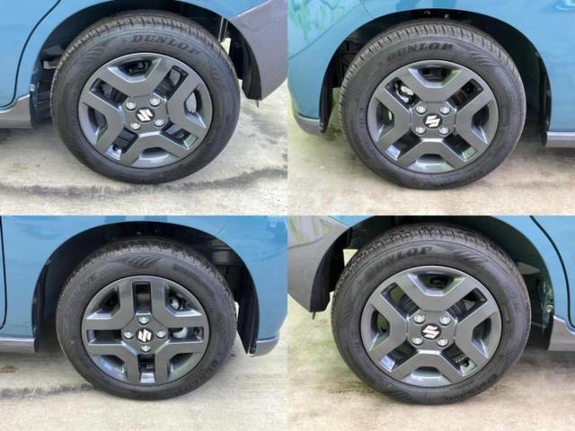 スペーシアギア ハイブリッドＸＺターボ　保証書／純正　９インチ　メモリーナビ／セーフティサポート（スズキ）／両側電動スライドドア／シートヒーター　前席／全方位モニター／車線逸脱防止支援システム／届出済未使用車／ヘッドランプ　ＬＥＤ　ターボ（45枚目）