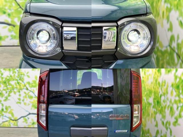 スペーシアギア ハイブリッドＸＺターボ　保証書／純正　９インチ　メモリーナビ／セーフティサポート（スズキ）／両側電動スライドドア／シートヒーター　前席／全方位モニター／車線逸脱防止支援システム／届出済未使用車／ヘッドランプ　ＬＥＤ　ターボ（46枚目）