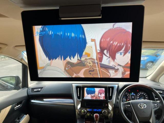 アルファード Ｇ　新品タイヤ／純正エアロ／純正　９インチ　ＳＤナビ／フリップダウンモニター／両側電動スライドドア／シート　ハーフレザー／ドライブレコーダー　社外／ヘッドランプ　ＨＩＤ／Ｂｌｕｅｔｏｏｔｈ接続／ＥＴＣ（12枚目）